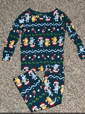 Holiday Bluey Pajama set